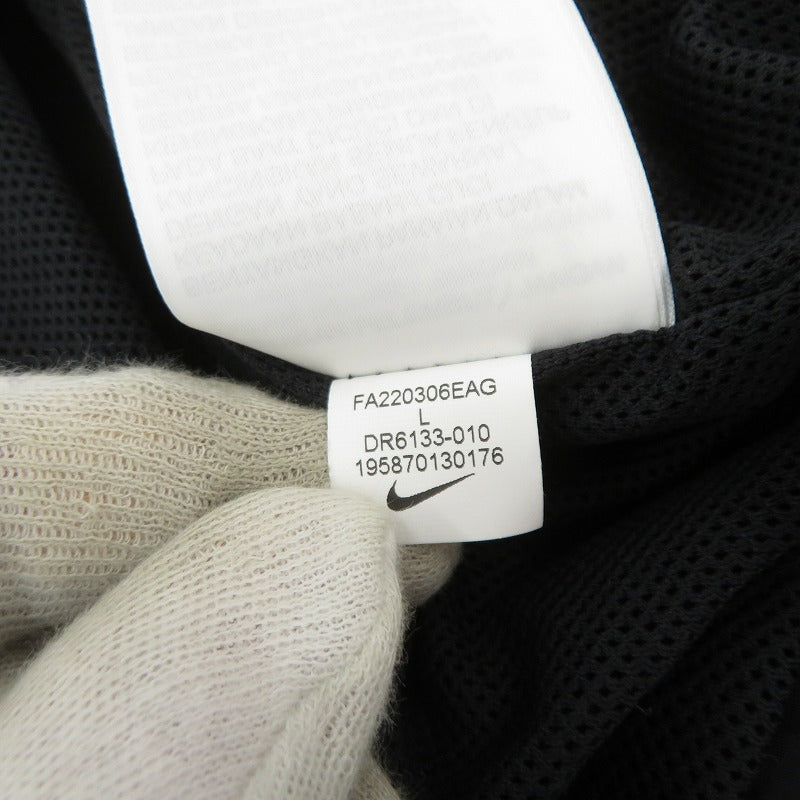 NIKE | ナイキ DOBLE SWOOSH WINDBREAKER ナイロンジャケット DR6133-010 ブラック サイズ：L【瀬戸大橋店】