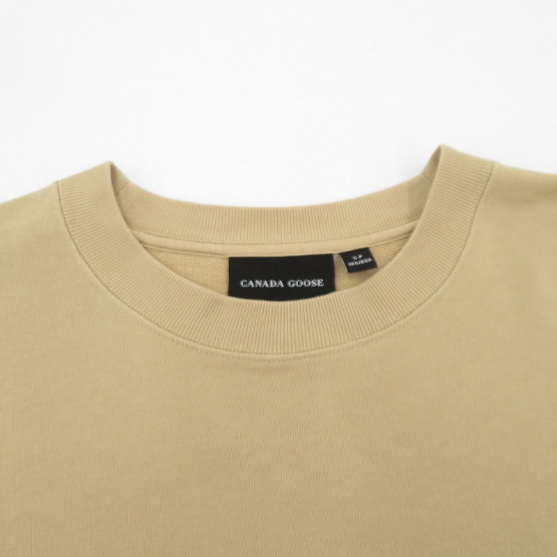 CANADA GOOSE | カナダグース Wander Crew Tonal Label 26ss スウェット 1487WT ベージュ サイズ：S【瀬戸大橋店】