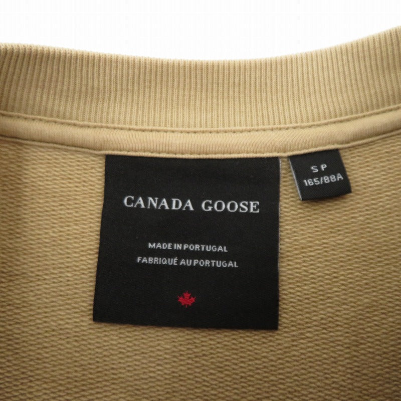 CANADA GOOSE | カナダグース Wander Crew Tonal Label 26ss スウェット 1487WT ベージュ サイズ：S【瀬戸大橋店】