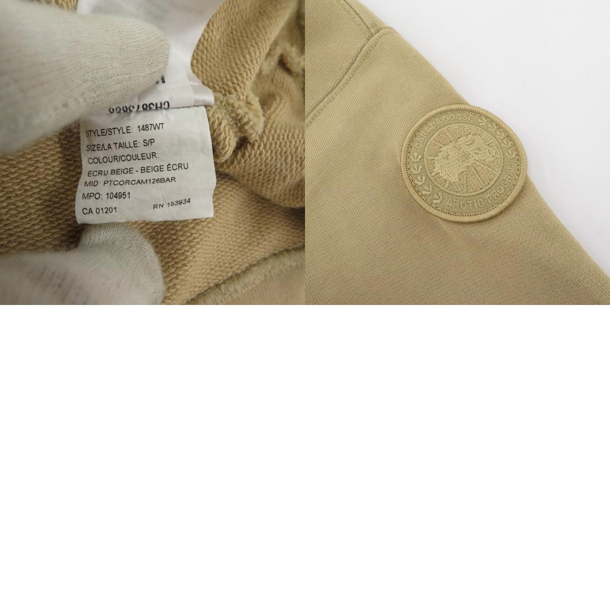 CANADA GOOSE | カナダグース Wander Crew Tonal Label 26ss スウェット 1487WT ベージュ サイズ：S【瀬戸大橋店】
