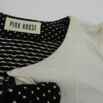 PINK HOUSE ドット柄 その他トップス ブラック サイズ：不明【瀬戸大橋店】