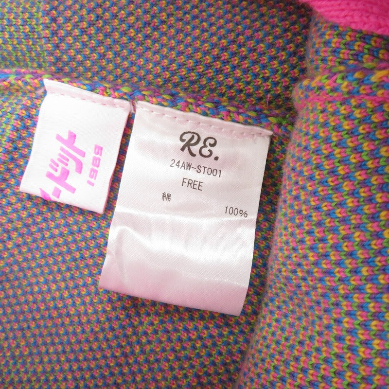 RE. ニットハーフパンツ ショートパンツ マルチカラー サイズ：FreeSize【瀬戸大橋店】