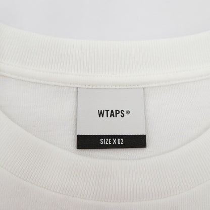 W)TAPS | ダブルタップス SYSTEM/SS/COTTON 半袖Ｔシャツ 261ATDT-STM02S ホワイト サイズ：2【瀬戸大橋店】