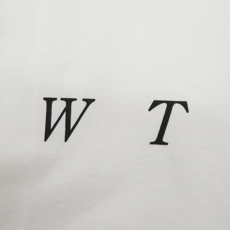 W)TAPS | ダブルタップス SYSTEM/SS/COTTON 半袖Ｔシャツ 261ATDT-STM02S ホワイト サイズ：2【瀬戸大橋店】
