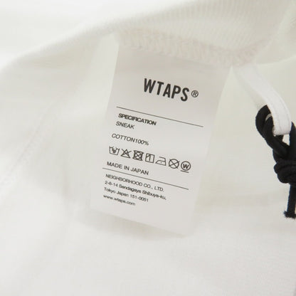 W)TAPS | ダブルタップス SYSTEM/SS/COTTON 半袖Ｔシャツ 261ATDT-STM02S ホワイト サイズ：2【瀬戸大橋店】