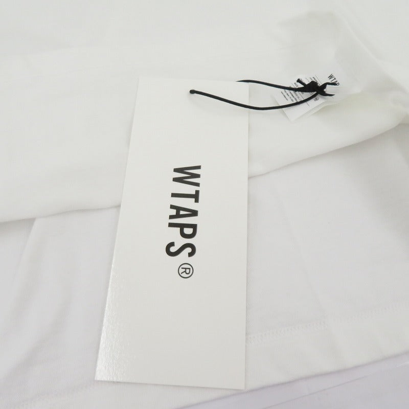 W)TAPS | ダブルタップス SYSTEM/SS/COTTON 半袖Ｔシャツ 261ATDT-STM02S ホワイト サイズ：2【瀬戸大橋店】