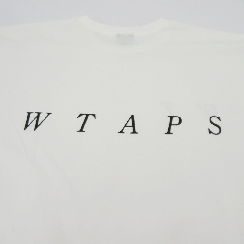 W)TAPS | ダブルタップス SYSTEM/SS/COTTON 半袖Ｔシャツ 261ATDT-STM02S ホワイト サイズ：2【瀬戸大橋店】