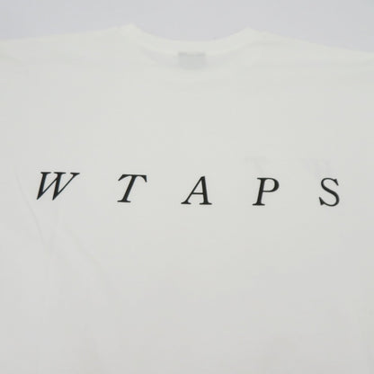 W)TAPS | ダブルタップス SYSTEM/SS/COTTON 半袖Ｔシャツ 261ATDT-STM02S ホワイト サイズ：2【瀬戸大橋店】