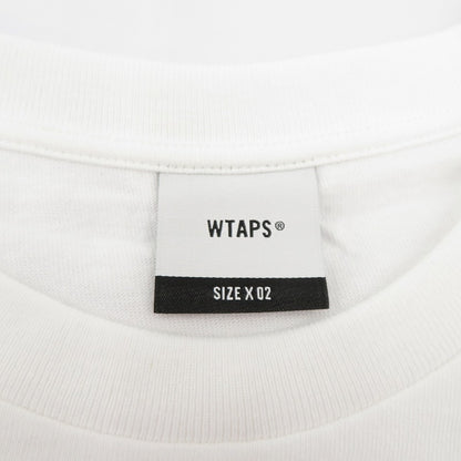 W)TAPS | ダブルタップス SYSTEM/SS/COTTON 半袖Ｔシャツ 261ATDT-STM02S ホワイト サイズ：2【瀬戸大橋店】