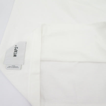 W)TAPS | ダブルタップス SYSTEM/SS/COTTON 半袖Ｔシャツ 261ATDT-STM02S ホワイト サイズ：2【瀬戸大橋店】