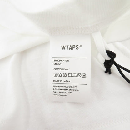 W)TAPS | ダブルタップス SYSTEM/SS/COTTON 半袖Ｔシャツ 261ATDT-STM02S ホワイト サイズ：2【瀬戸大橋店】