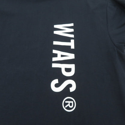 W)TAPS | ダブルタップス SIGN/SS/COTTON 半袖Ｔシャツ 261ATDT-STM08S ネイビー サイズ：3【瀬戸大橋店】