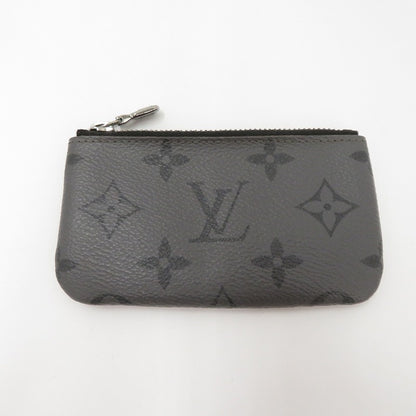 LOUIS VUITTON | ルイ・ヴィトン ポシェットクレ モノグラム エクリプス コインケース M80905 グレー×ブラック【瀬戸大橋店】