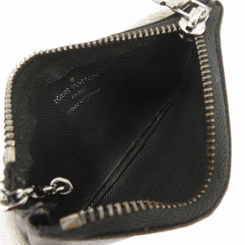LOUIS VUITTON | ルイ・ヴィトン ポシェットクレ モノグラム エクリプス コインケース M80905 グレー×ブラック【瀬戸大橋店】