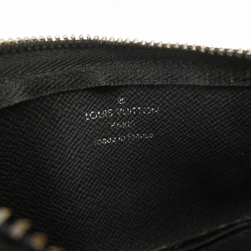 LOUIS VUITTON | ルイ・ヴィトン ポシェットクレ モノグラム エクリプス コインケース M80905 グレー×ブラック【瀬戸大橋店】