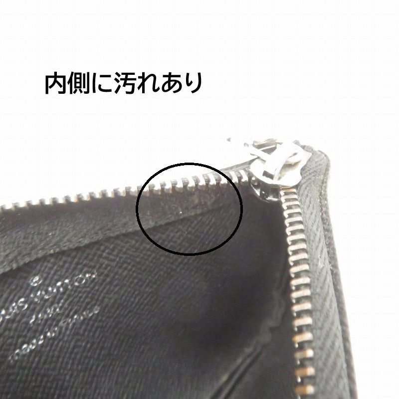 LOUIS VUITTON | ルイ・ヴィトン ポシェットクレ モノグラム エクリプス コインケース M80905 グレー×ブラック【瀬戸大橋店】