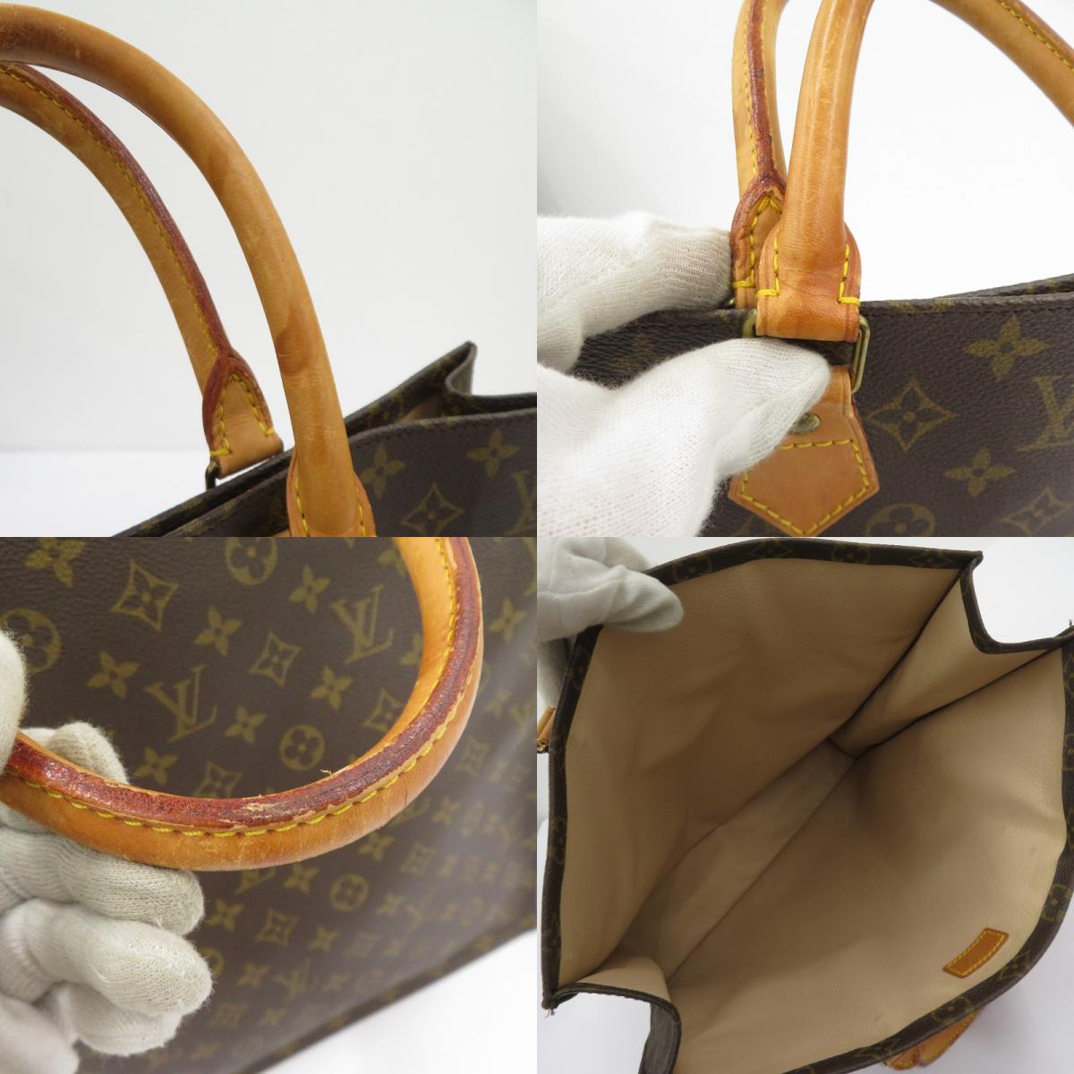 LOUIS VUITTON | ルイ・ヴィトン サックプラ モノグラム トートバッグ M51140 ブラウン【瀬戸大橋店】