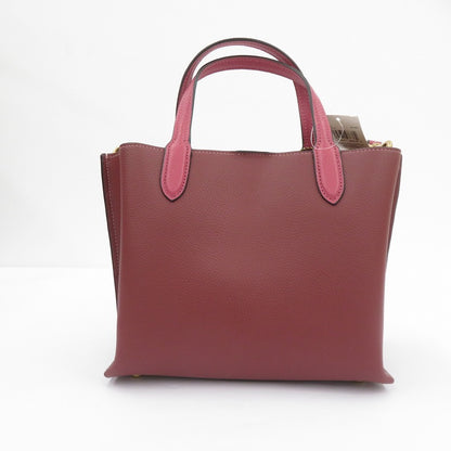 COACH | コーチ ウィロウ トート 24 ハンドバッグ F2378-C8561 ボルドー/バーガンディー【瀬戸大橋店】