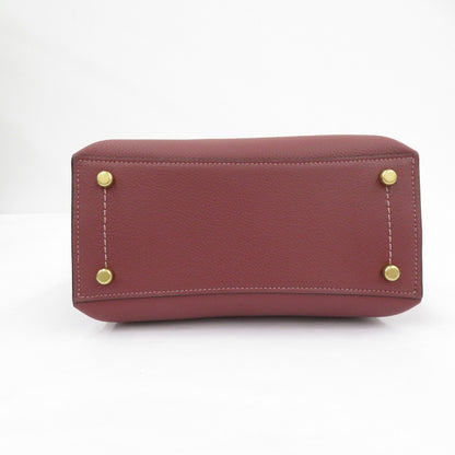 COACH | コーチ ウィロウ トート 24 ハンドバッグ F2378-C8561 ボルドー/バーガンディー【瀬戸大橋店】
