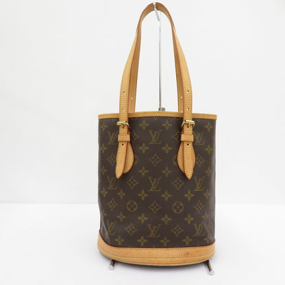 LOUIS VUITTON | ルイ・ヴィトン モノグラム バケット PM トートバッグ M42238 ブラウン【瀬戸大橋店】
