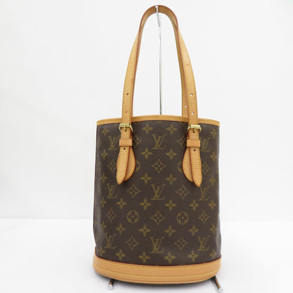 LOUIS VUITTON | ルイ・ヴィトン モノグラム バケット PM トートバッグ M42238 ブラウン【瀬戸大橋店】