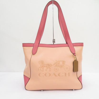 COACH | コーチ カラーブロック ウィズ ホース アンド キャリッジ トートバッグ A2254-C5676 ピンク【瀬戸大橋店】