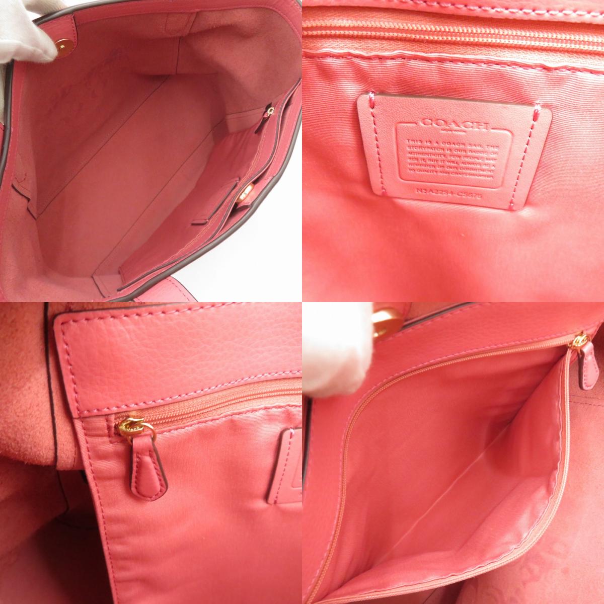 COACH | コーチ カラーブロック ウィズ ホース アンド キャリッジ トートバッグ A2254-C5676 ピンク【瀬戸大橋店】