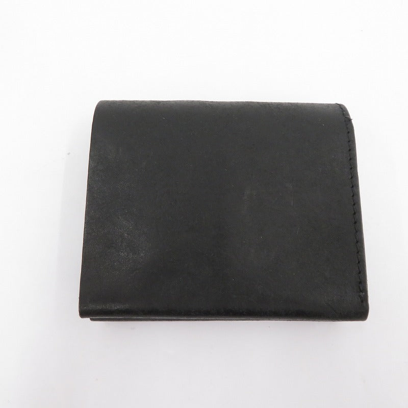 MR.OLIVE | ミスターオリーブ PUEBLO LEATHER/NEAT WALLET 二つ折り財布 ME120P ブラック【瀬戸大橋店】