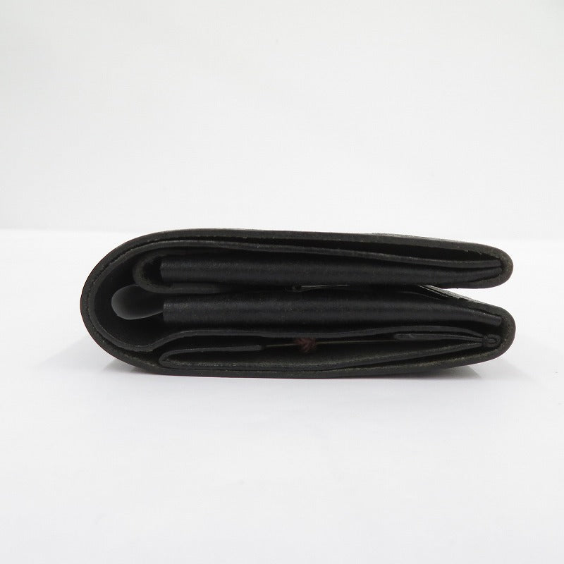 MR.OLIVE | ミスターオリーブ PUEBLO LEATHER/NEAT WALLET 二つ折り財布 ME120P ブラック【瀬戸大橋店】