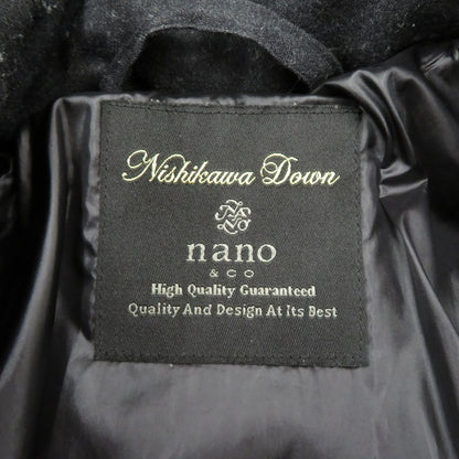 nano universe | ナノユニバース 西川ダウン ダウンジャケット NUC74DW0946TS グレー サイズ：S【瀬戸大橋店】