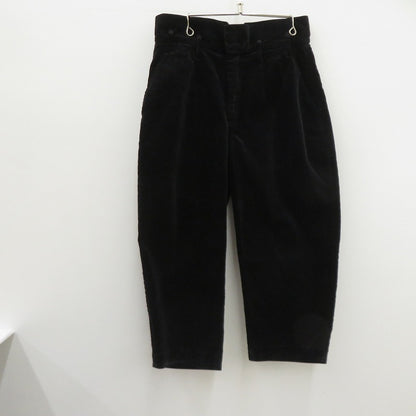 PORTER CLASSIC CORDUROY OLDIES PANTS コーデュロイパンツ パンツ ブラック サイズ：M【瀬戸大橋店】