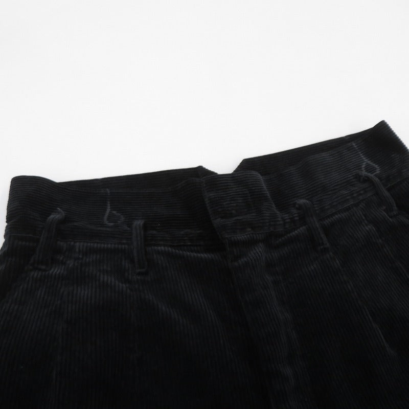 PORTER CLASSIC CORDUROY OLDIES PANTS コーデュロイパンツ パンツ ブラック サイズ：M【瀬戸大橋店】
