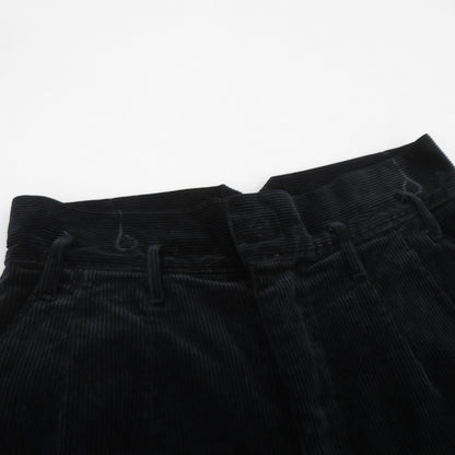 PORTER CLASSIC CORDUROY OLDIES PANTS コーデュロイパンツ パンツ ブラック サイズ：M【瀬戸大橋店】