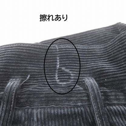 PORTER CLASSIC CORDUROY OLDIES PANTS コーデュロイパンツ パンツ ブラック サイズ：M【瀬戸大橋店】