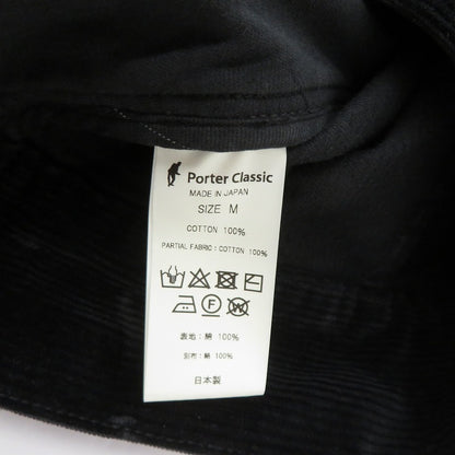 PORTER CLASSIC CORDUROY OLDIES PANTS コーデュロイパンツ パンツ ブラック サイズ：M【瀬戸大橋店】