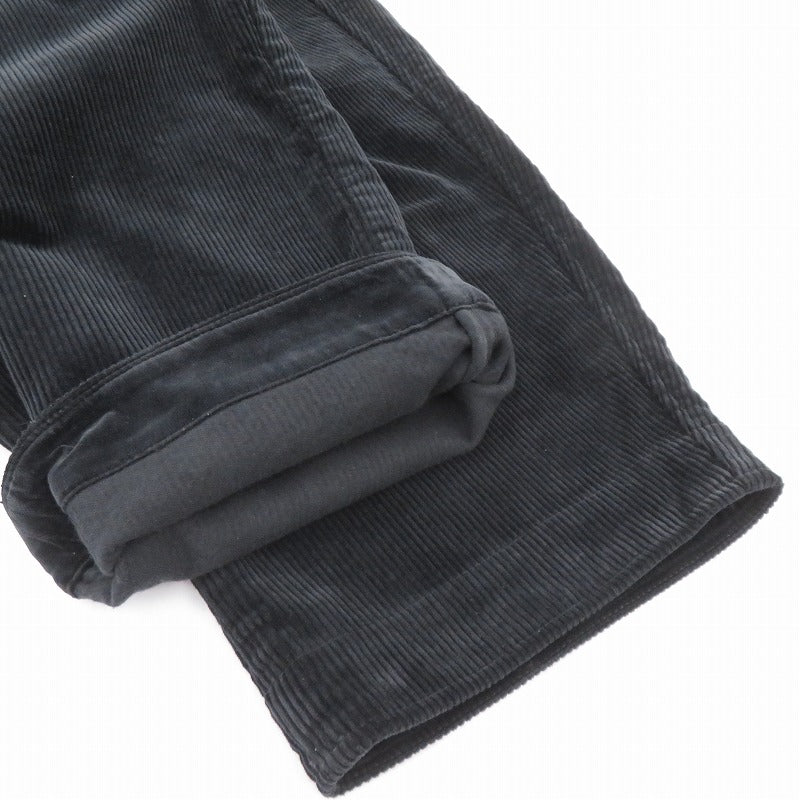 PORTER CLASSIC CORDUROY OLDIES PANTS コーデュロイパンツ パンツ ブラック サイズ：M【瀬戸大橋店】