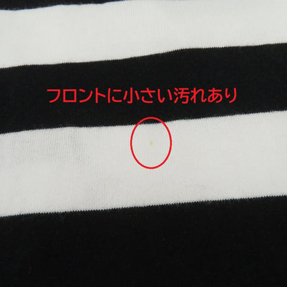 Y's | ワイズ ボーダー柄 半袖Ｔシャツ ブラック×ホワイト サイズ：4【瀬戸大橋店】