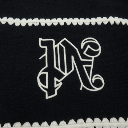 Palm Angels | パームエンジェルス Monogram Striped Sweater 23AW セーター PMHE048E23KNI001 ネイビー サイズ：M【瀬戸大橋店】