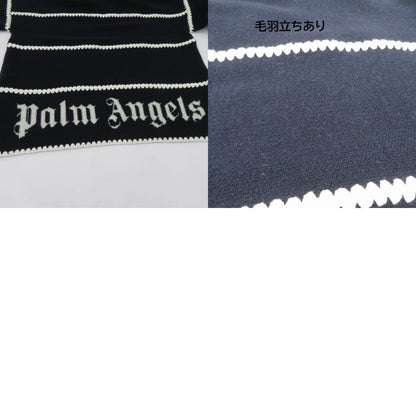 Palm Angels | パームエンジェルス Monogram Striped Sweater 23AW セーター PMHE048E23KNI001 ネイビー サイズ：M【瀬戸大橋店】