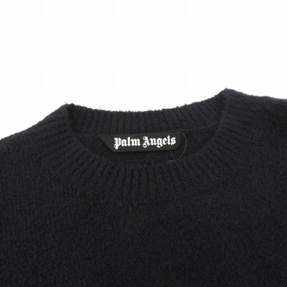Palm Angels | パームエンジェルス モノグラムロゴ 24AW セーター PMHE054F24KNI001 ブラック サイズ：M【瀬戸大橋店】