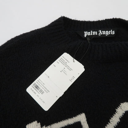 Palm Angels | パームエンジェルス モノグラムロゴ 24AW セーター PMHE054F24KNI001 ブラック サイズ：M【瀬戸大橋店】