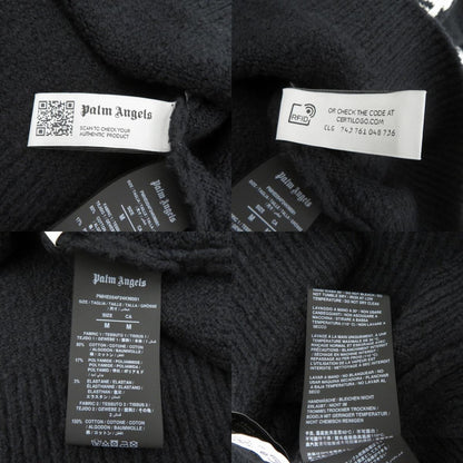 Palm Angels | パームエンジェルス モノグラムロゴ 24AW セーター PMHE054F24KNI001 ブラック サイズ：M【瀬戸大橋店】