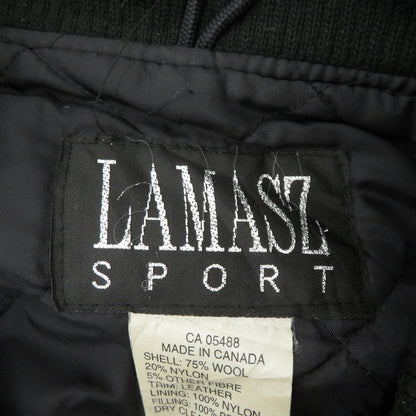 VINTAGE衣料 | ヴィンテージイリョウ LAMASZ カナダ製 スタジャン ブラック サイズ：M【瀬戸大橋店】