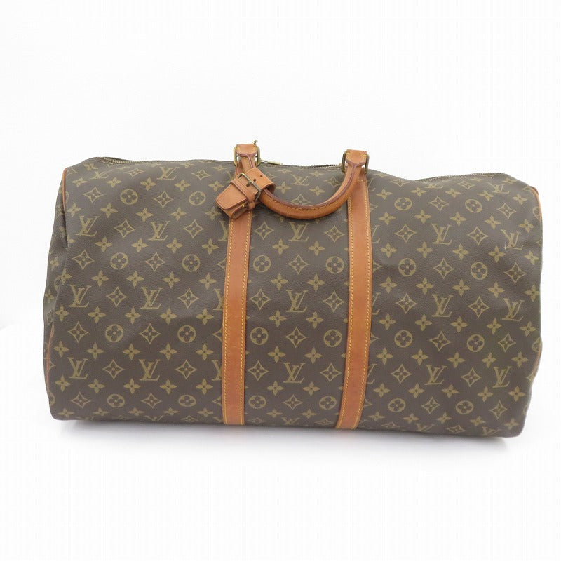 LOUIS VUITTON | ルイ・ヴィトン モノグラム キーポル 55 ボストンバッグ M41424 ブラウン【瀬戸大橋店】