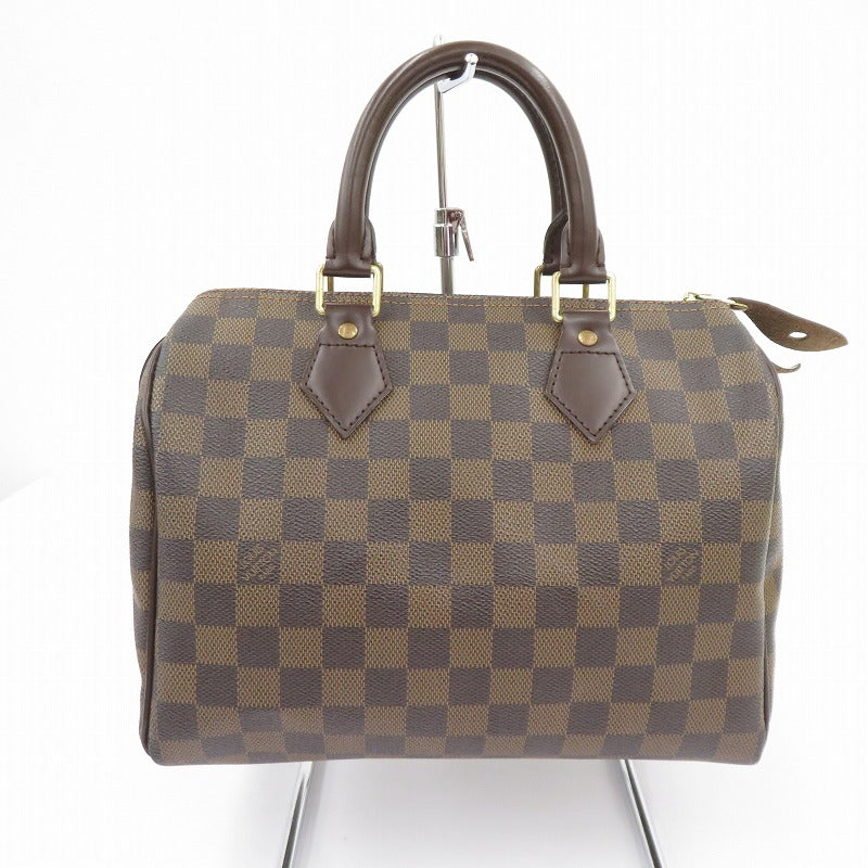 LOUIS VUITTON | ルイ・ヴィトン ダミエ エベヌ スピーディ 25 ハンドバッグ N41532 ブラウン【瀬戸大橋店】