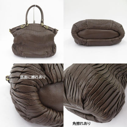 COACH | コーチ マディソン レザー リンジー サッチェル ハンドバッグ G1282-18643 ブラウン【瀬戸大橋店】