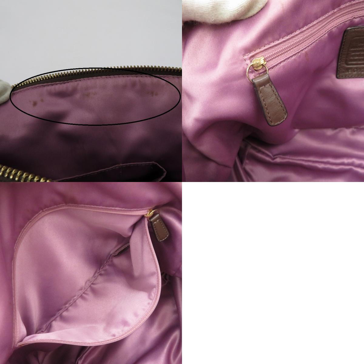 COACH | コーチ マディソン レザー リンジー サッチェル ハンドバッグ G1282-18643 ブラウン【瀬戸大橋店】