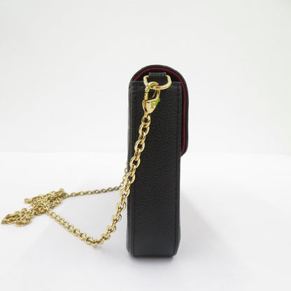LOUIS VUITTON | ルイ・ヴィトン ポシェット・フェリシー バイカラー モノグラム アンプラント ショルダーバッグ M80482 ブラック【瀬戸大橋店】