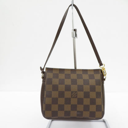 LOUIS VUITTON | ルイ・ヴィトン トゥルース・メイクアップ ダミエ ハンドバッグ ポーチ N51982 ブラウン【瀬戸大橋店】