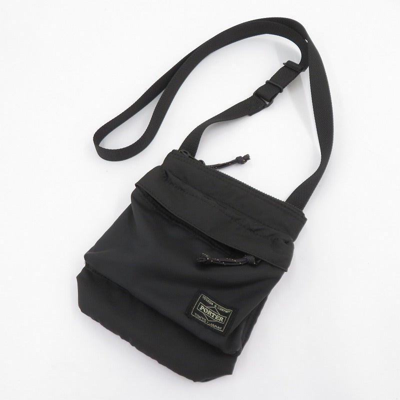 PORTER | ポーター PORTER FORCE SHOULDER POUCH ショルダーバッグ 05461 ブラック【瀬戸大橋店】